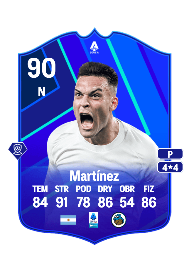 Lautaro Martínez card