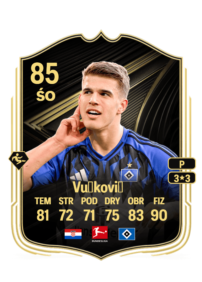 Luka Vušković card