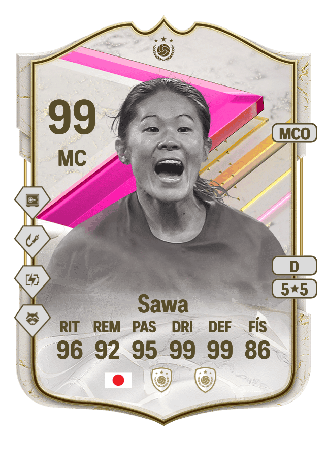 Homare Sawa card