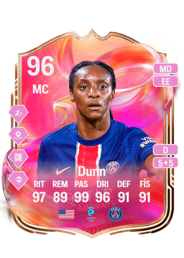 Crystal Dunn card