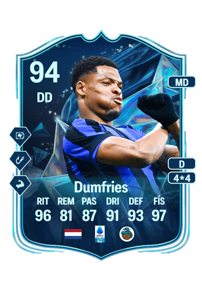 Denzel Dumfries card