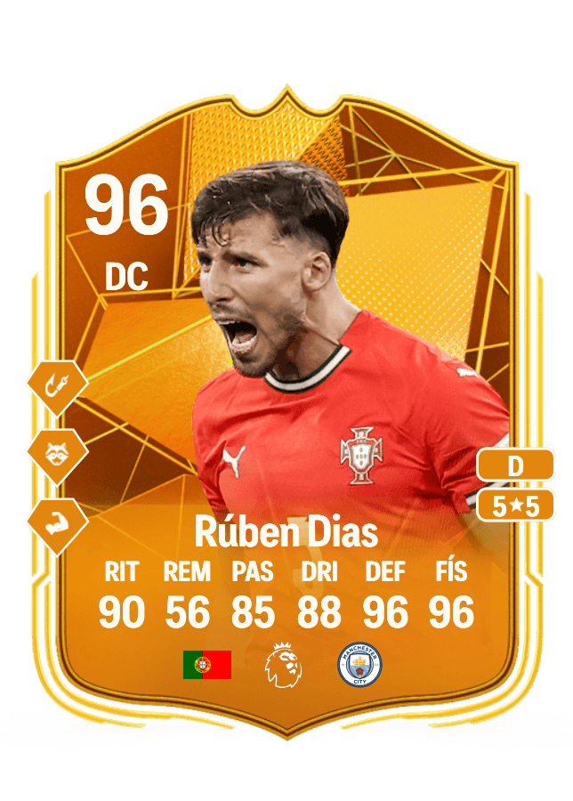 Rúben Dias card