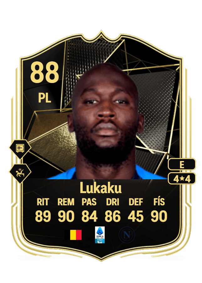 Romelu Lukaku card