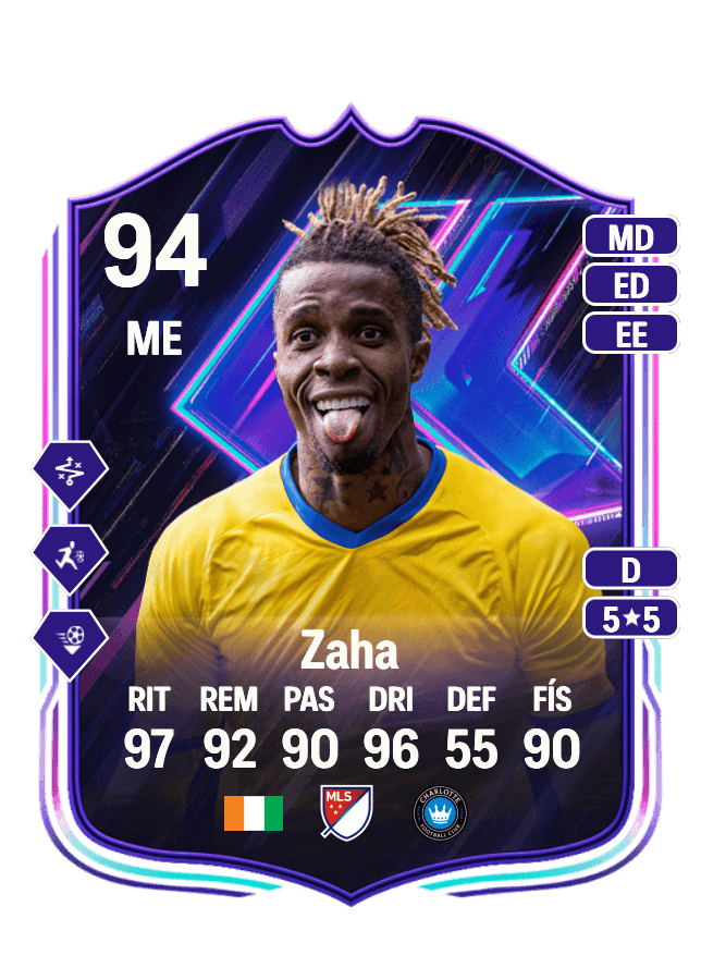 Wilfried Zaha card