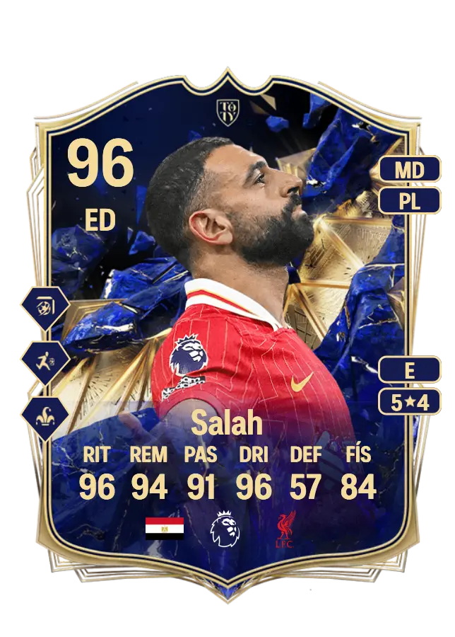 Mohamed Salah card