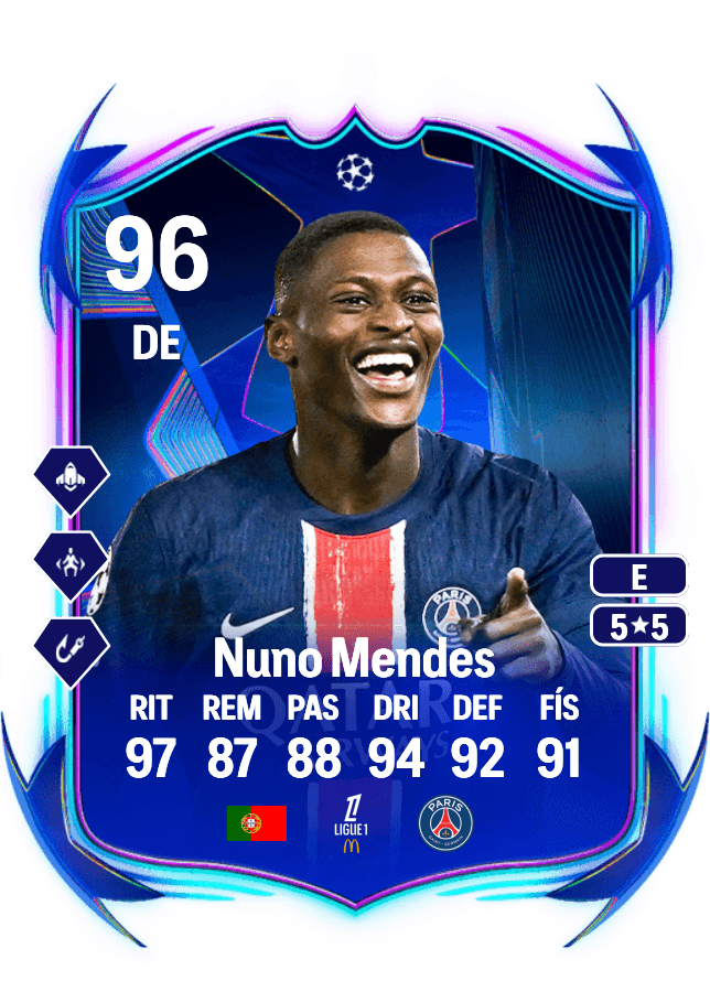 Nuno Mendes card