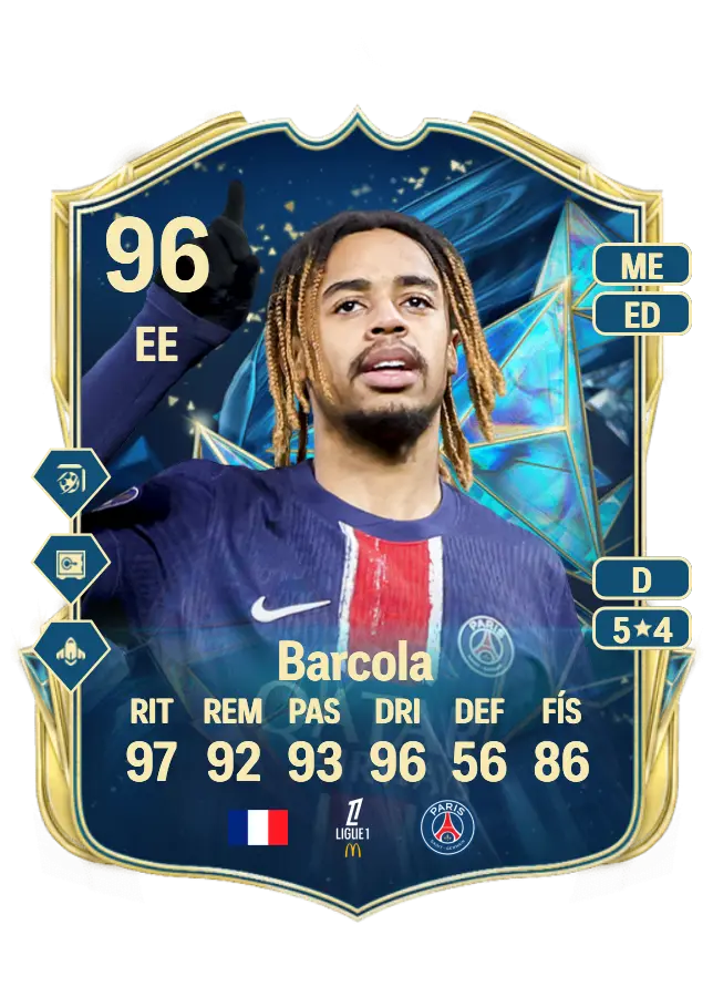 Bradley Barcola card