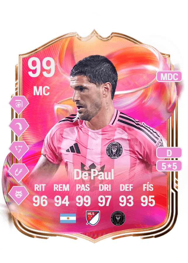 Rodrigo De Paul card