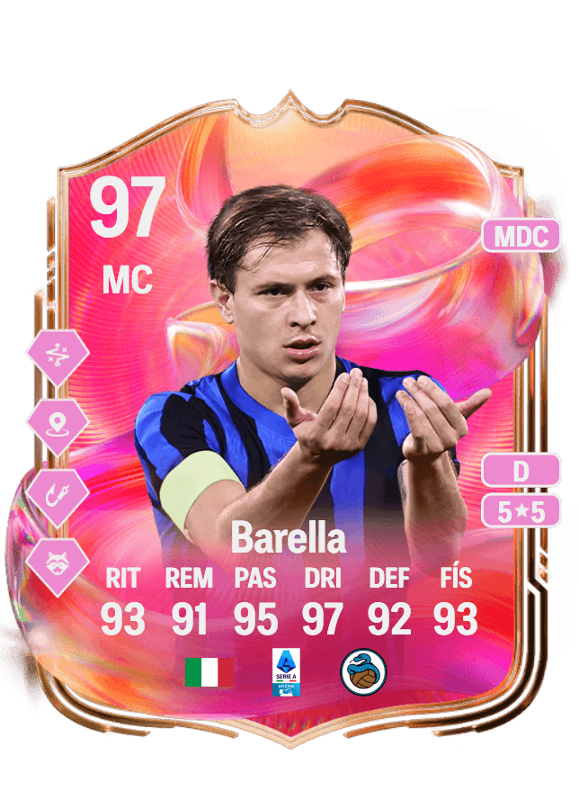 Nicolò Barella card