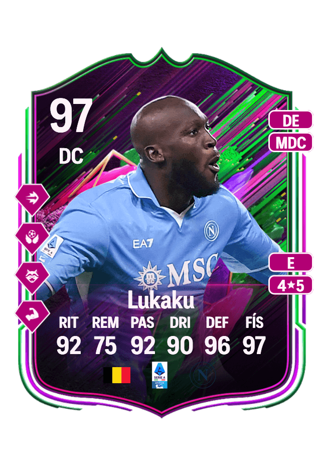 Romelu Lukaku card