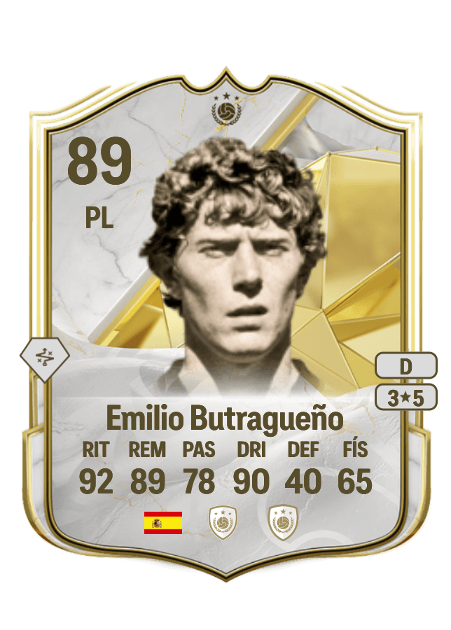 Emilio Butragueño card