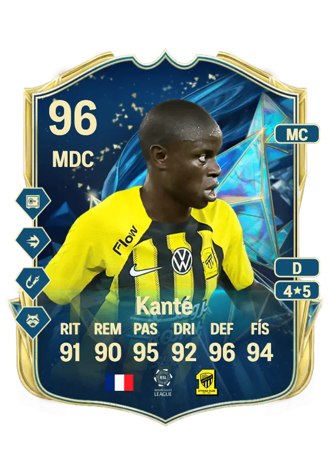 N'Golo Kanté card