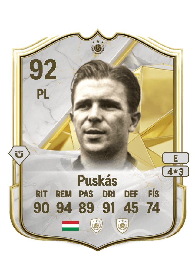 Ferenc Puskás card