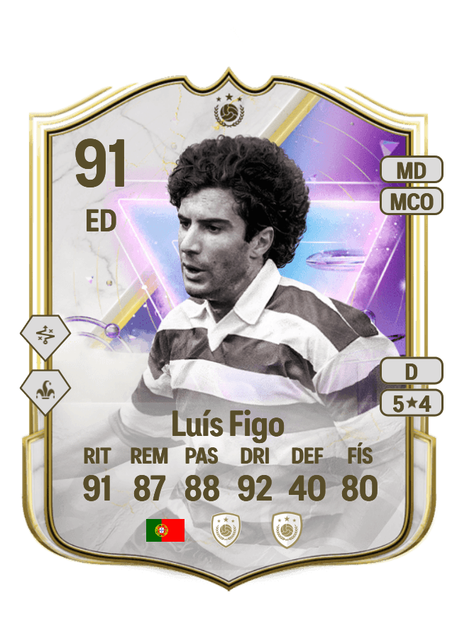 Luís Figo card