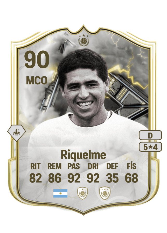 Juan Román Riquelme card