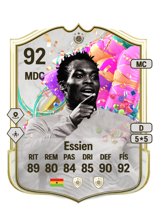 Michaël Essien card