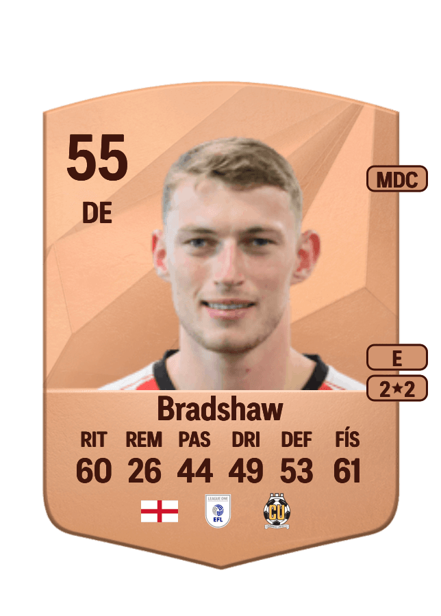Zak Bradshaw card