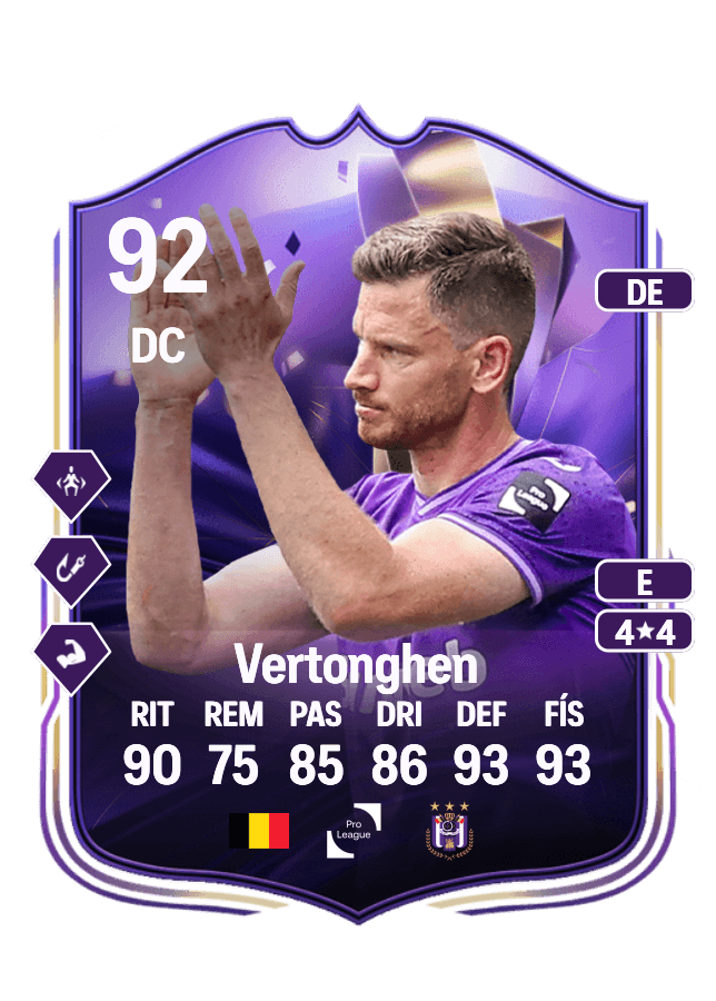 Jan Vertonghen card