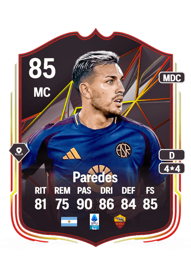 Leandro Paredes card