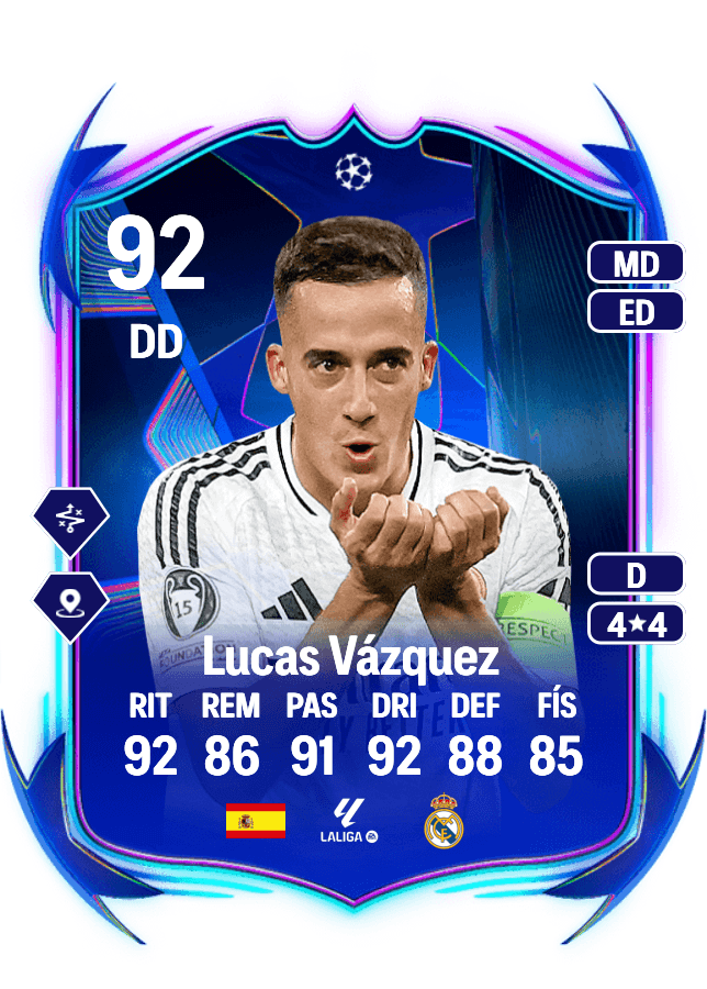 Lucas Vázquez card