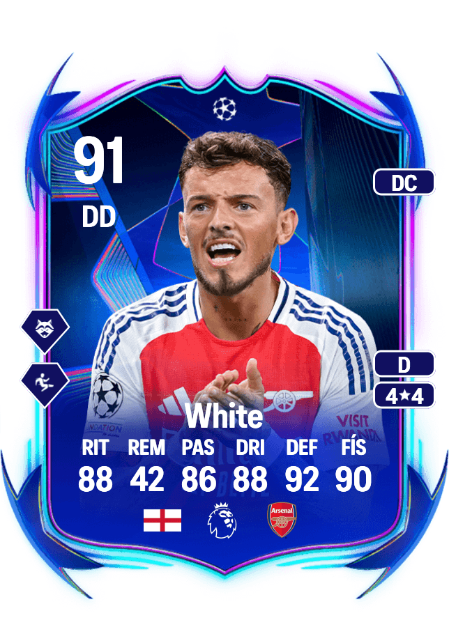 Benjamin White card