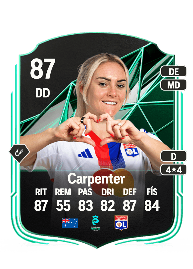 Ellie Carpenter card