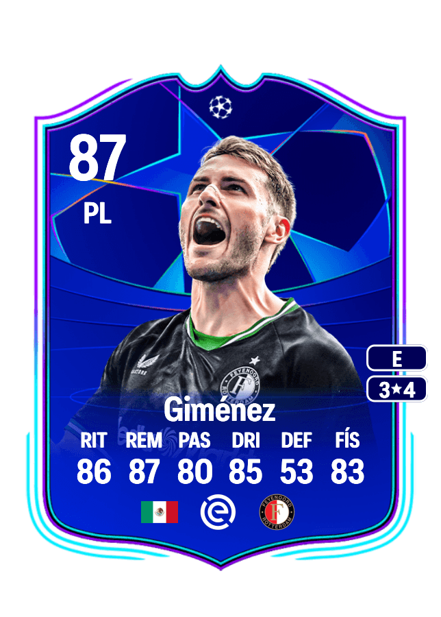 Santiago Giménez card
