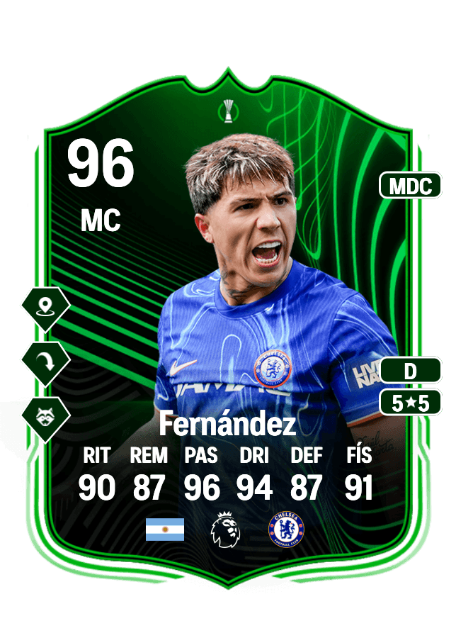 Enzo Fernández card