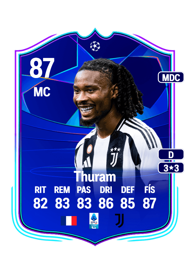 Khéphren Thuram card