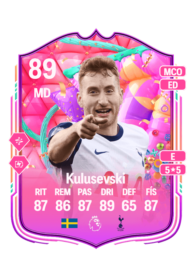 Dejan Kulusevski card