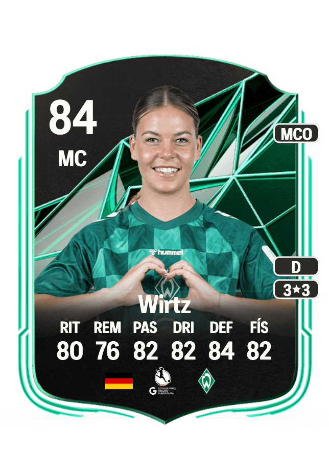 Juliane Wirtz card