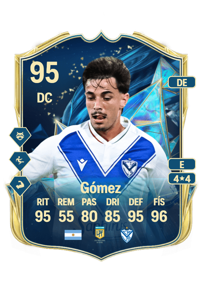 Valentín Gómez card