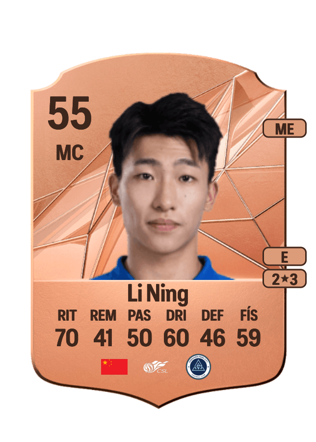 Li Ning card