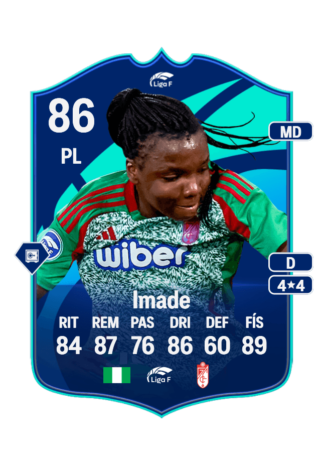 Edna Imade card