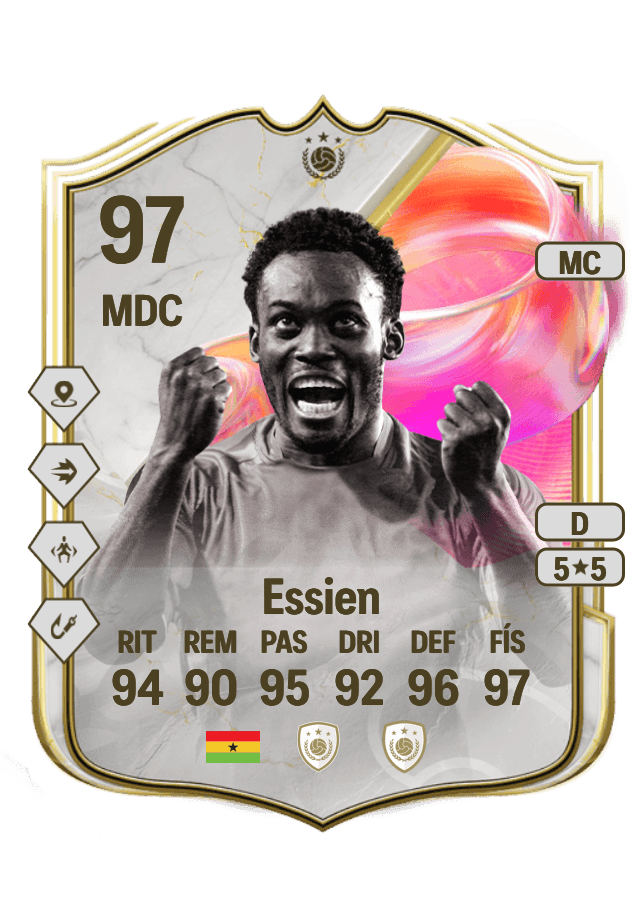 Michaël Essien card