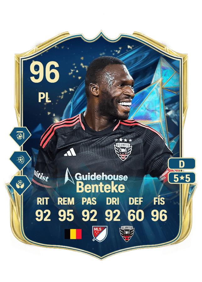 Christian Benteke card