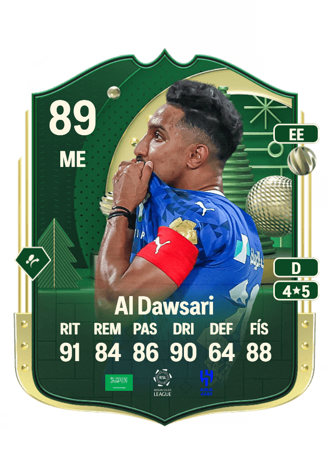 Salem Al Dawsari card