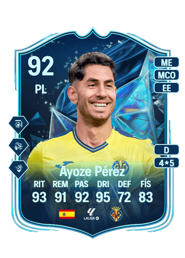 Ayoze Pérez card