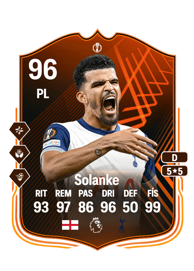 Dominic Solanke card