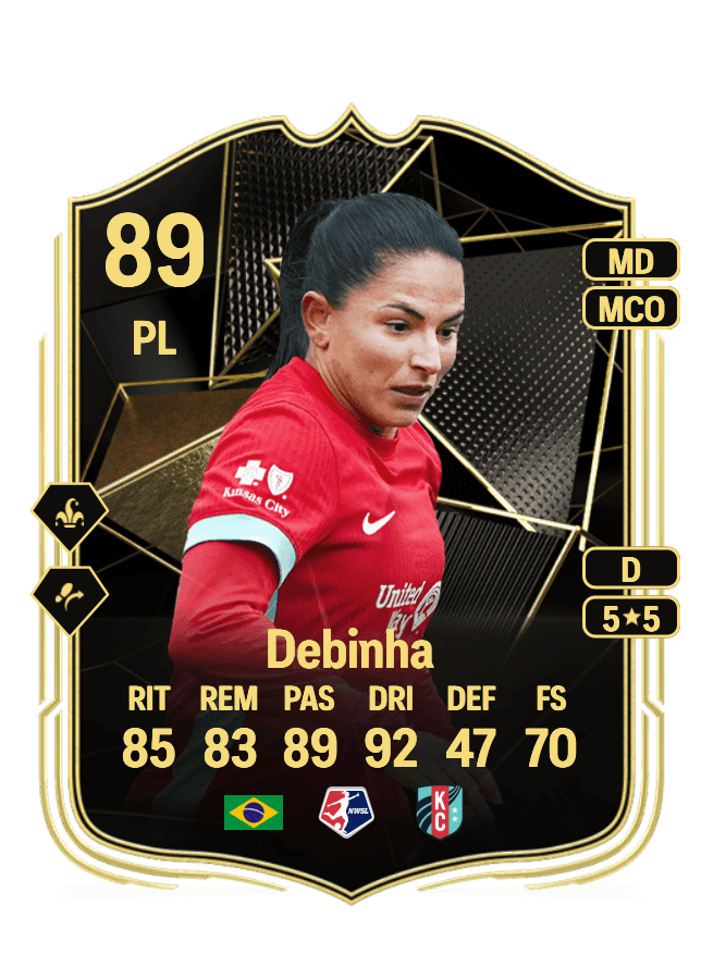 Debinha card