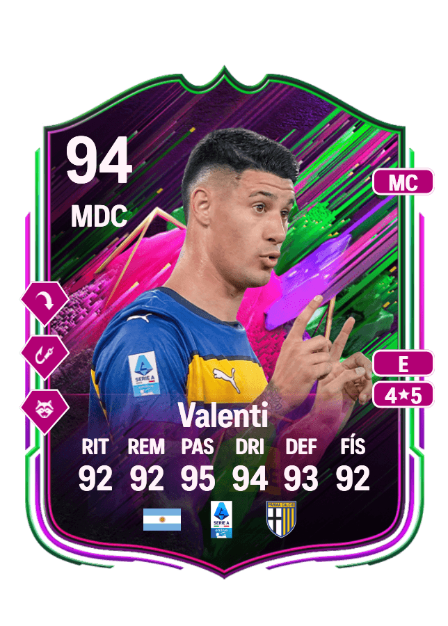 Lautaro Valenti card