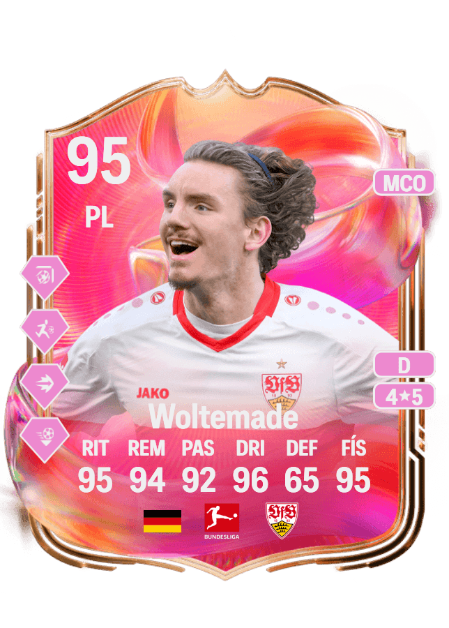 Nick Woltemade card