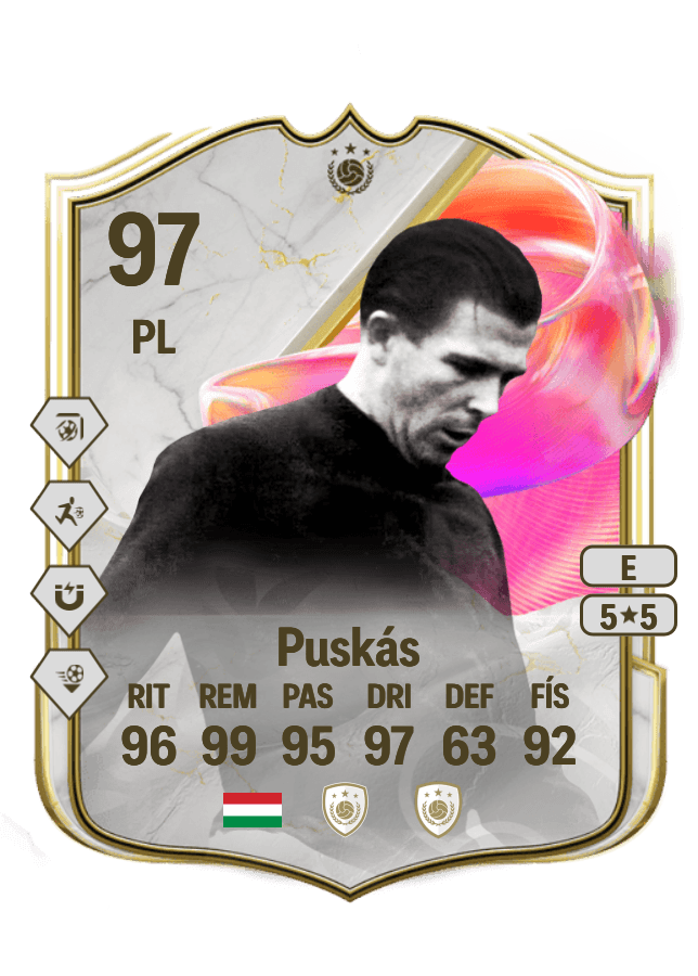 Ferenc Puskás card