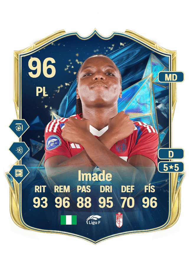 Edna Imade card