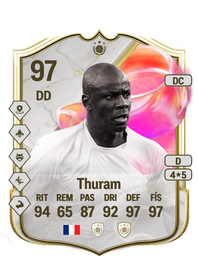 Lilian Thuram card