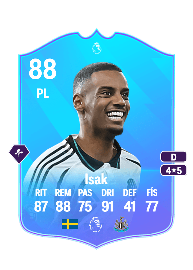 Alexander Isak card