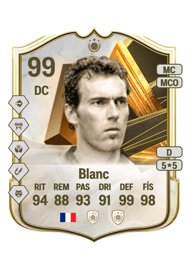 Laurent Blanc card