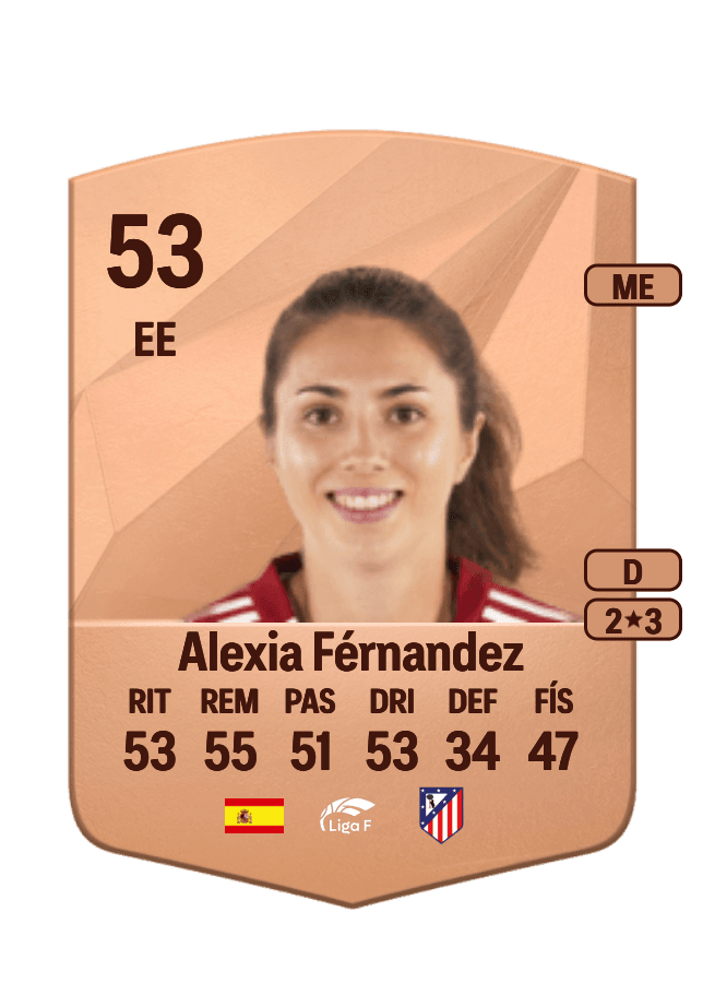 Alexia Férnandez card