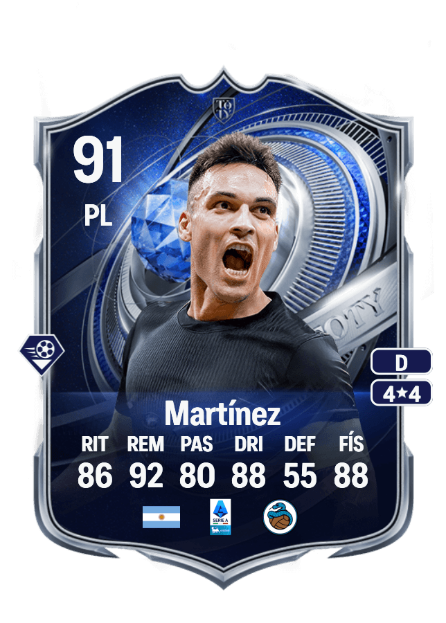 Lautaro Martínez card