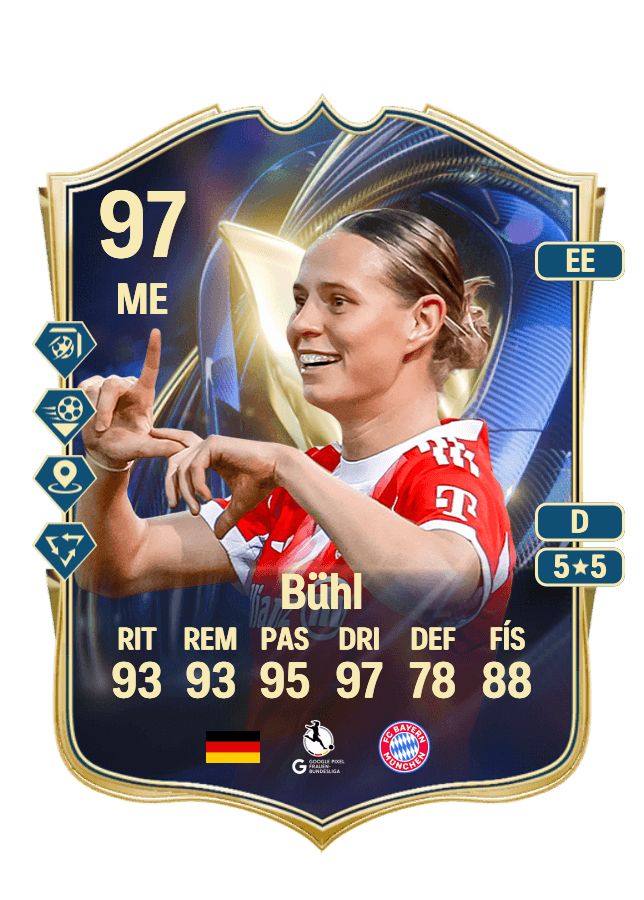Klara Bühl card